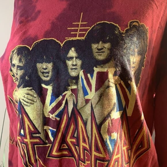 Def Leppard long sleeve band T-shirt US 83 tour excellent used condition - Picture 3 of 9
